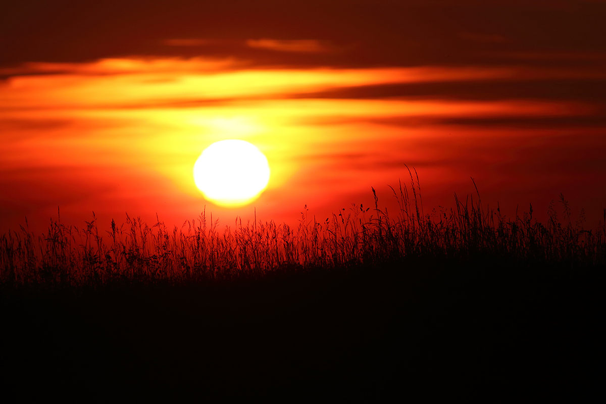 coucher de soleil jura