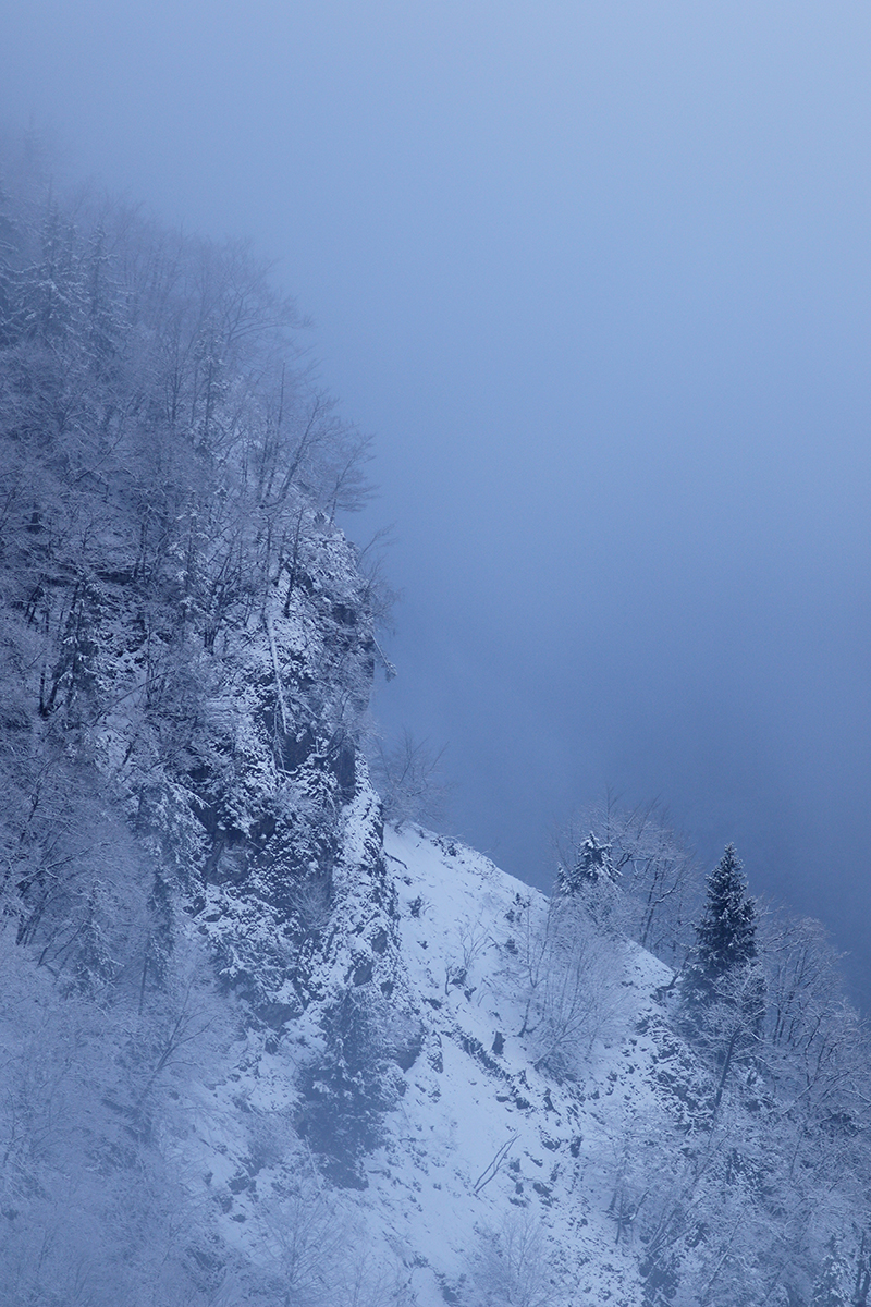 neige gorges du flumen jura