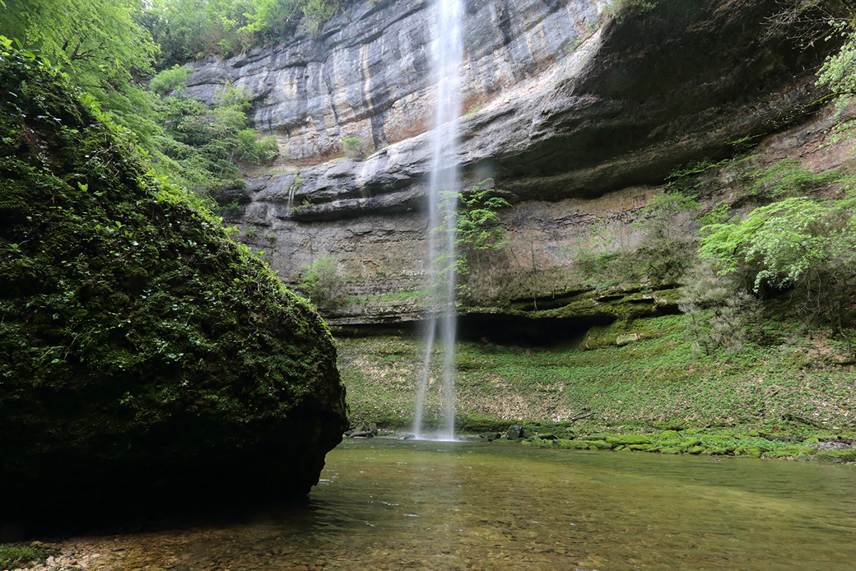 cascade de pissevieille arbez