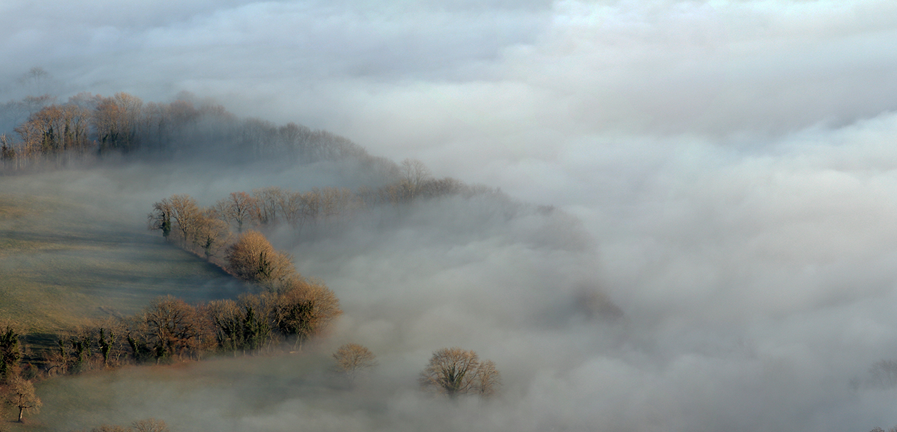 belvédère Turet mer de brouillard