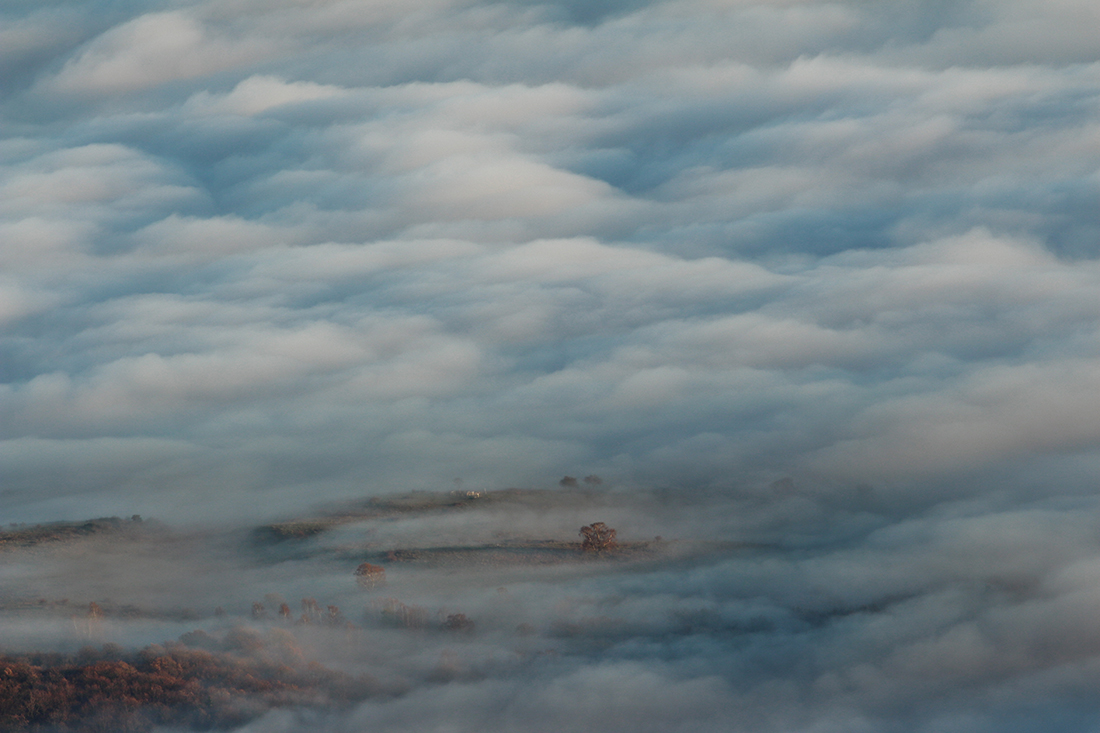 belvédère Turet mer de brouillard