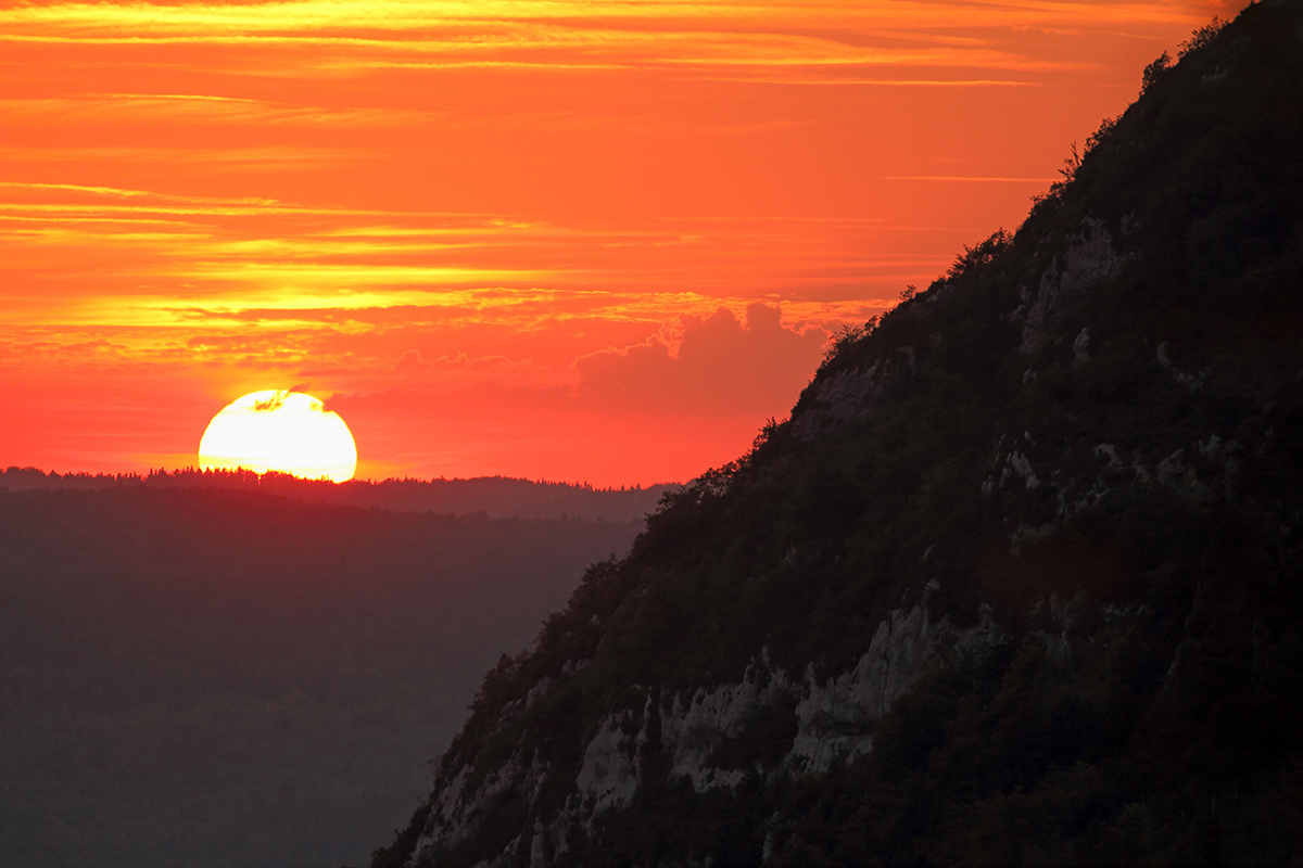 coucher de soleil septmoncel