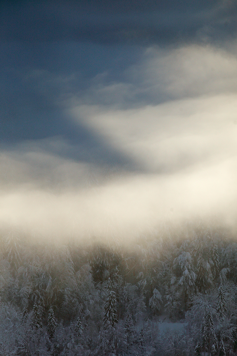 paysage hiver jura