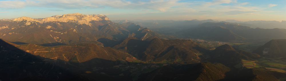 PNR du vercors, vue sur Die, julien arbez