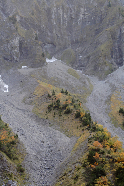 cirque des varos automne, arbez