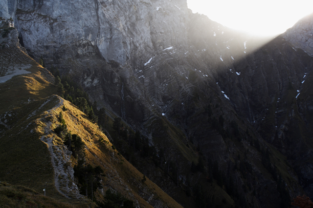 Col des Varos, automne, arbez